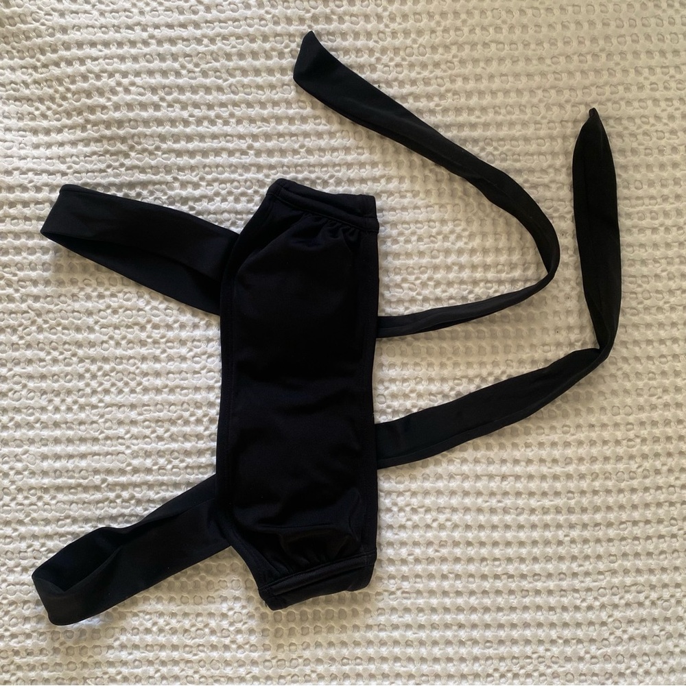 Black Strappy Bikini top